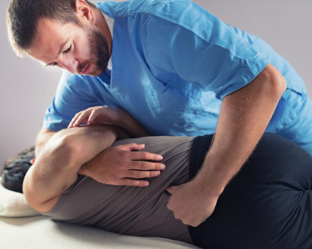 Chiropractic Back Adjustment